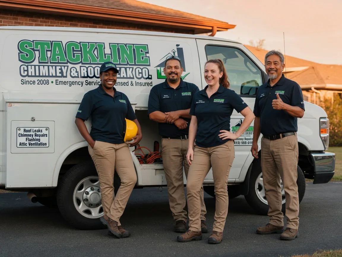 Chimney flashing repair company in Freeland, PA